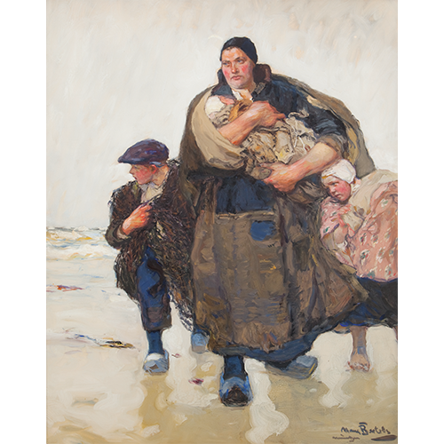 Hans von Bartels (1856-1913) | Schilder tussen het vissersvolk