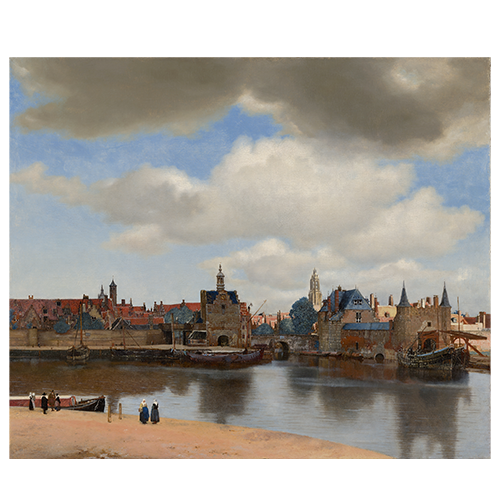 Vermeer en de Delftse topografie