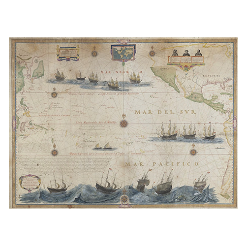 p. 50-51 25-2 Hessel Gerritsz, Stille Zuidzee, 1622 (BNF)