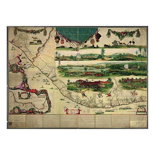 p. 57 Blaeu Brazilië, 1647, Darmstadt, kleiner